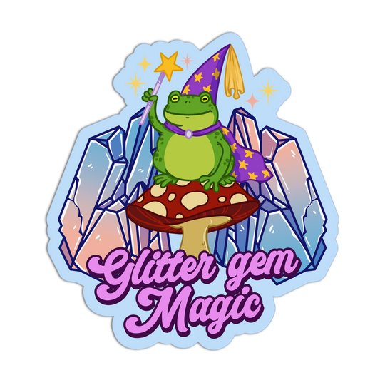Glitter Gem Magic New Crystal Stickers