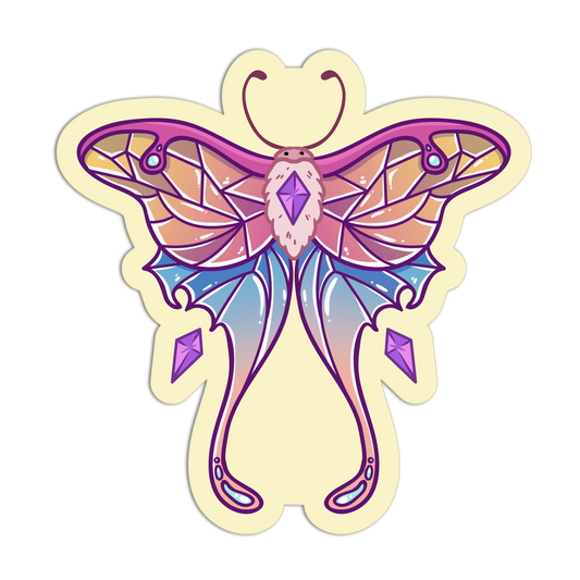 Crystalline Butterfly New Crystal Stickers