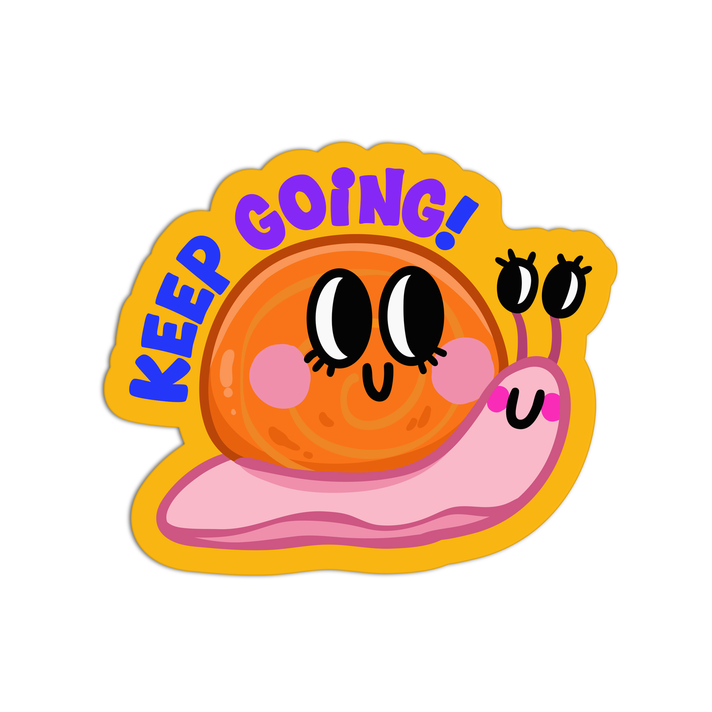 Snail New Smileys Sticker