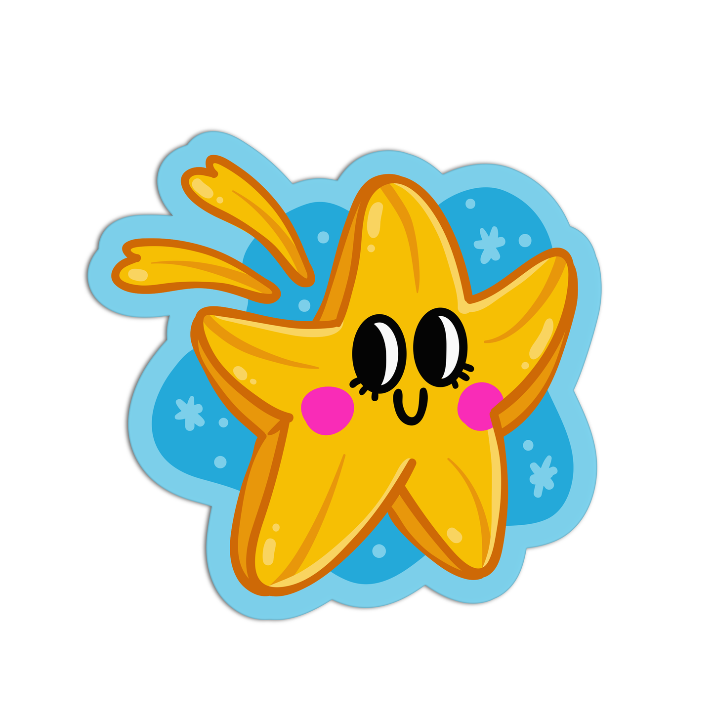 Star New Smileys Sticker