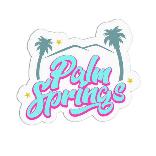 Palm Springs Travel Series_Palm Springs Sticker