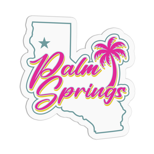 Palm Springs Travel Series_Palm Springs Sticker