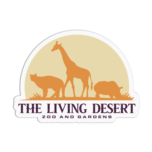 The Living Desert Travel Series_Palm Springs Sticker