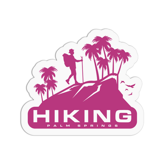 Hiking Travel Series_Palm Springs Sticker
