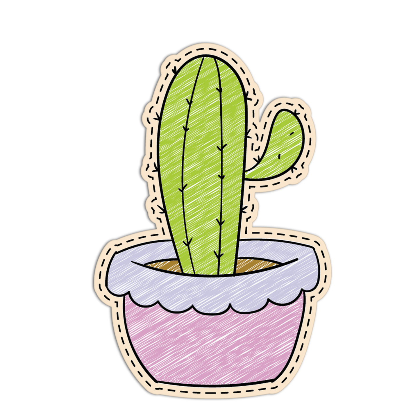 Desert Bloom Patch Stickers