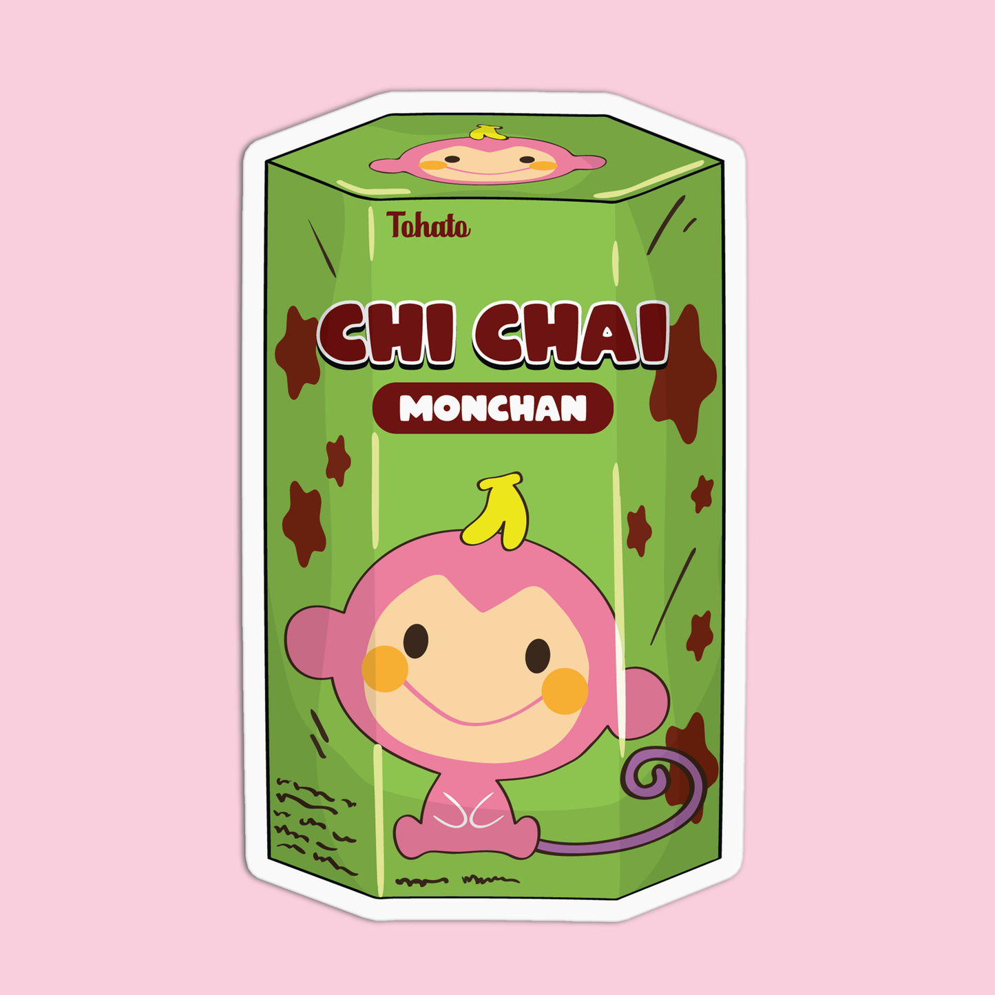 Sanrio Chococat Tenorikuma Cinnamoroll Chi Chai Monchan Flake Sack Stickers  - 70 pcs