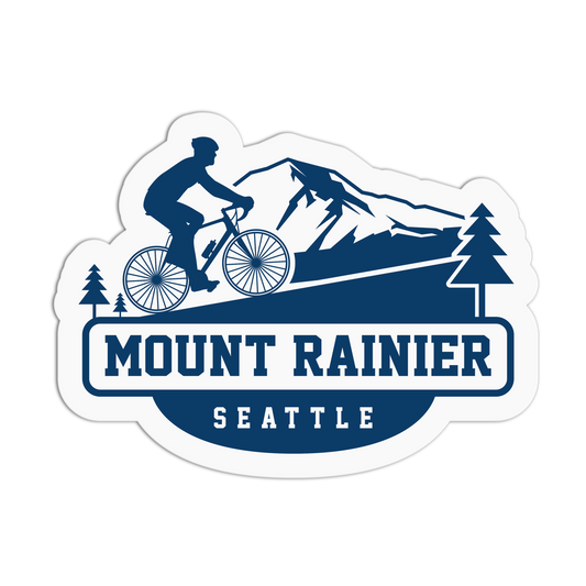 Mount Rainier Travel Series_Seattle Sticker