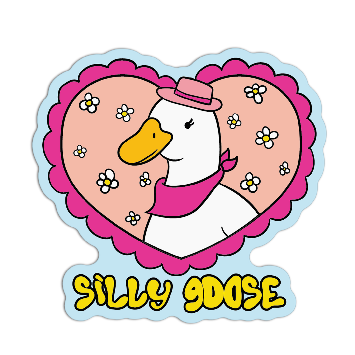 Silly Goose Sticker