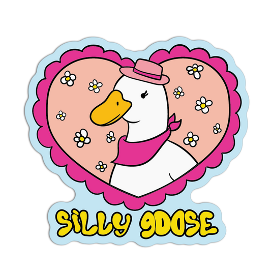 Silly Goose Sticker