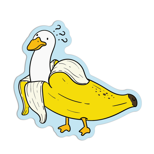 Banana Silly Goose Stickers