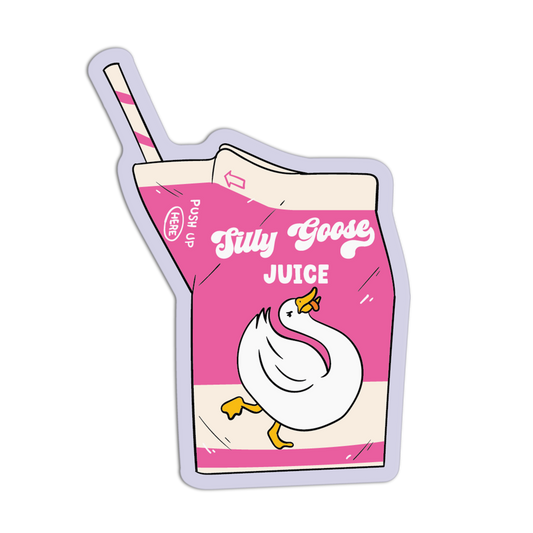 Silly Goose Juice Silly Goose Sticker