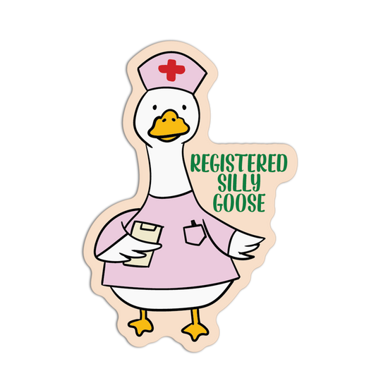 Registered Silly Goose Silly Goose Sticker