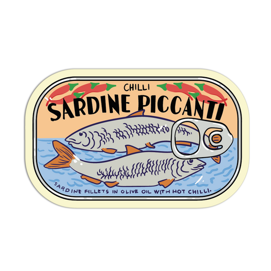Sardine Piccanti Supermarket Stickers