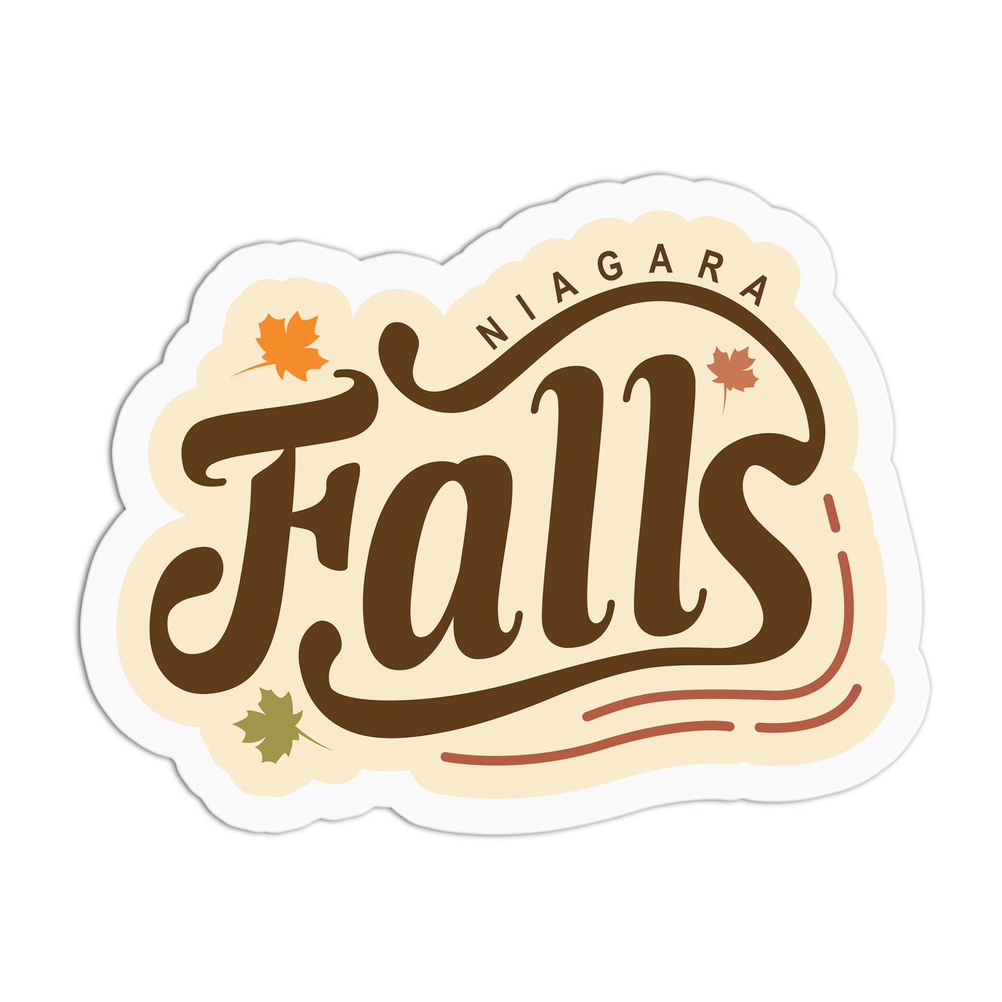 Falls Travel Series_Niagara Falls Sticker