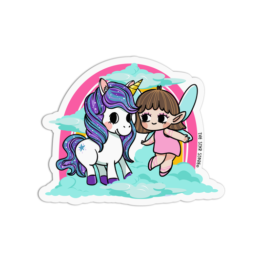 Minty Magic Meetup Unicorn Fairies Sticker