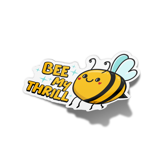 Bee my thrill Valentine's Sticker