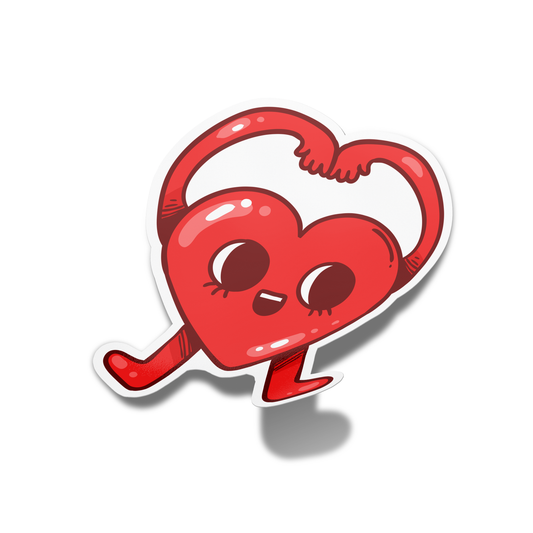 Heart Valentine's Sticker