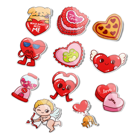 Valentine's Day Collection Sticker Pack