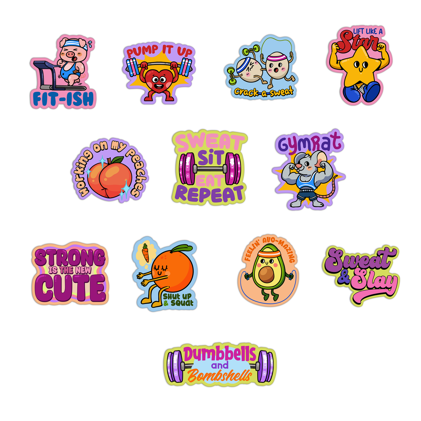 Exercise Sticker Pack