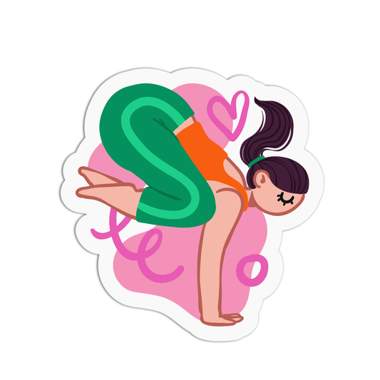 Balance Yoga Sticker