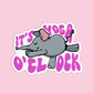 It's Yoga o' clock Yoga Stickers