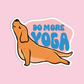 Do More Yoga Stickers