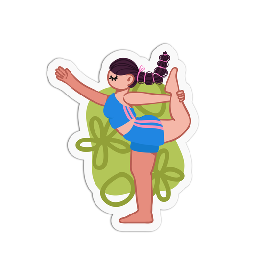 Dancer Yoga Sticker