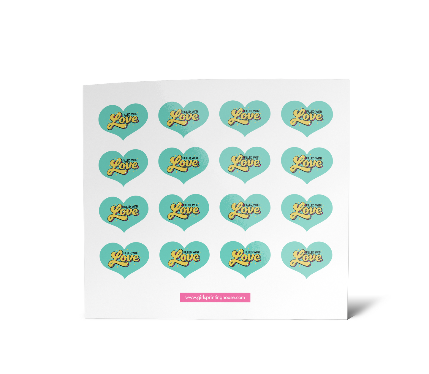 Filled with LOVE  (Sticker Sheets)