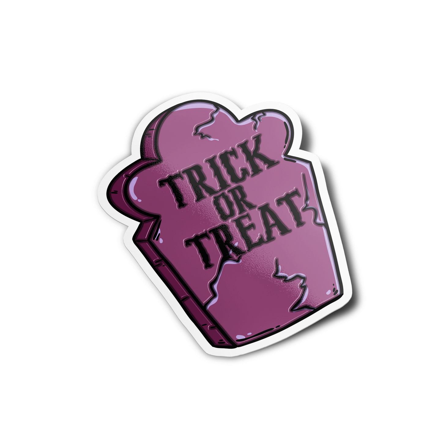 Trick or Treat Sticker
