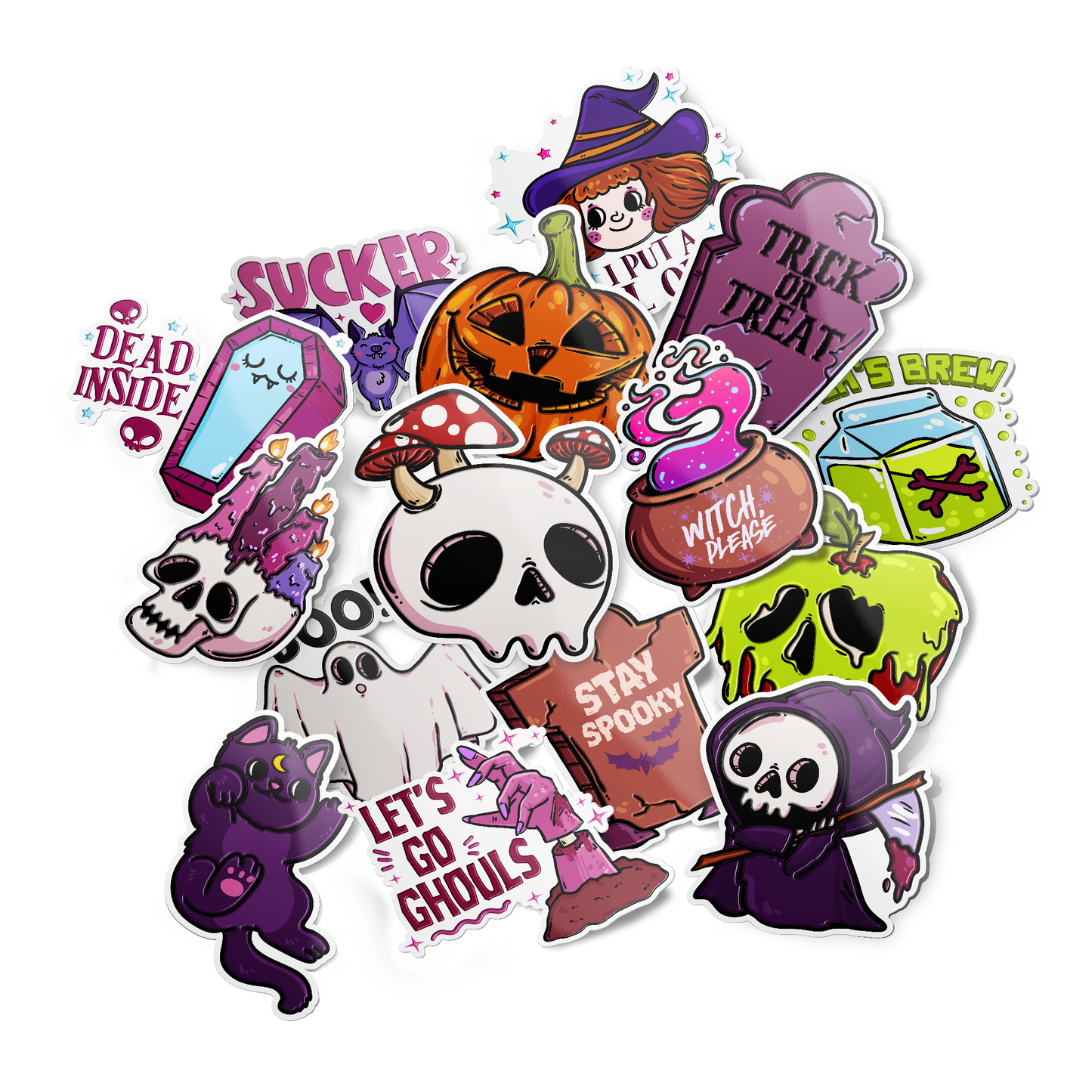 Witch's Brew Potion Sticker