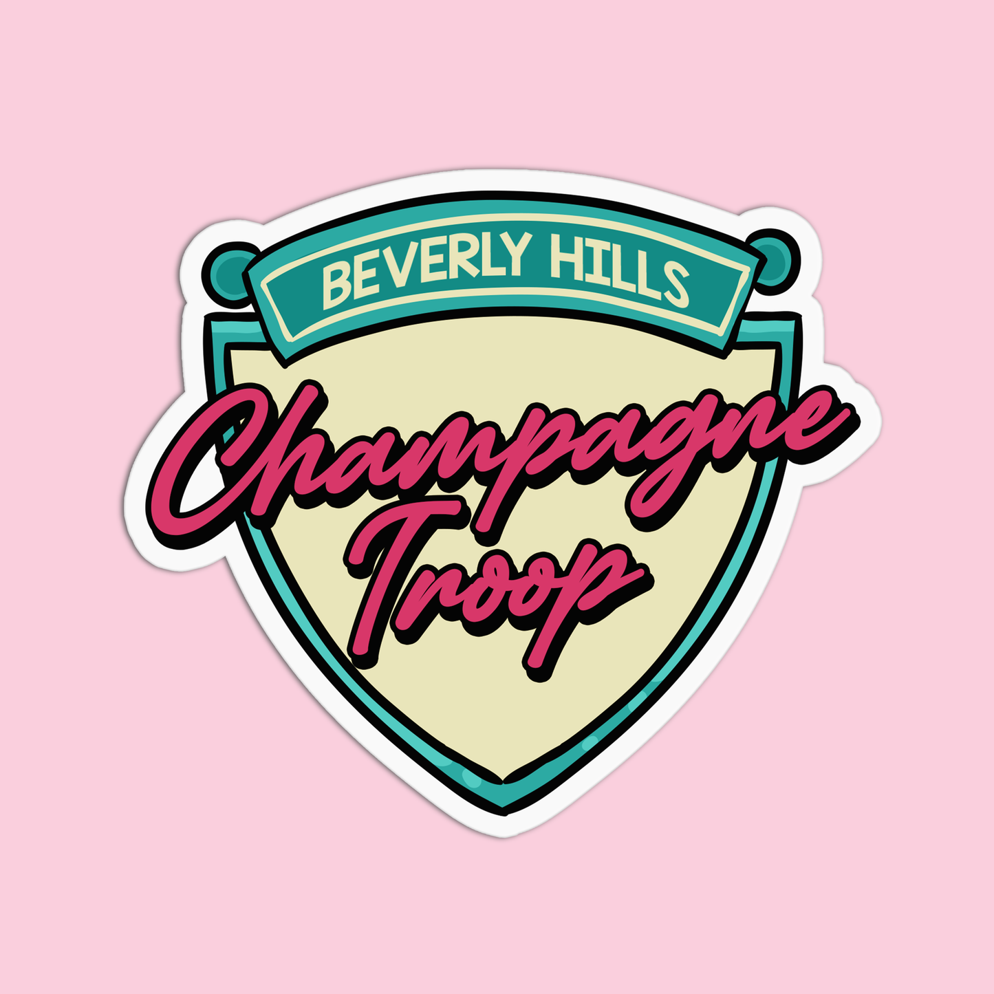 Beverly Hills Sticker