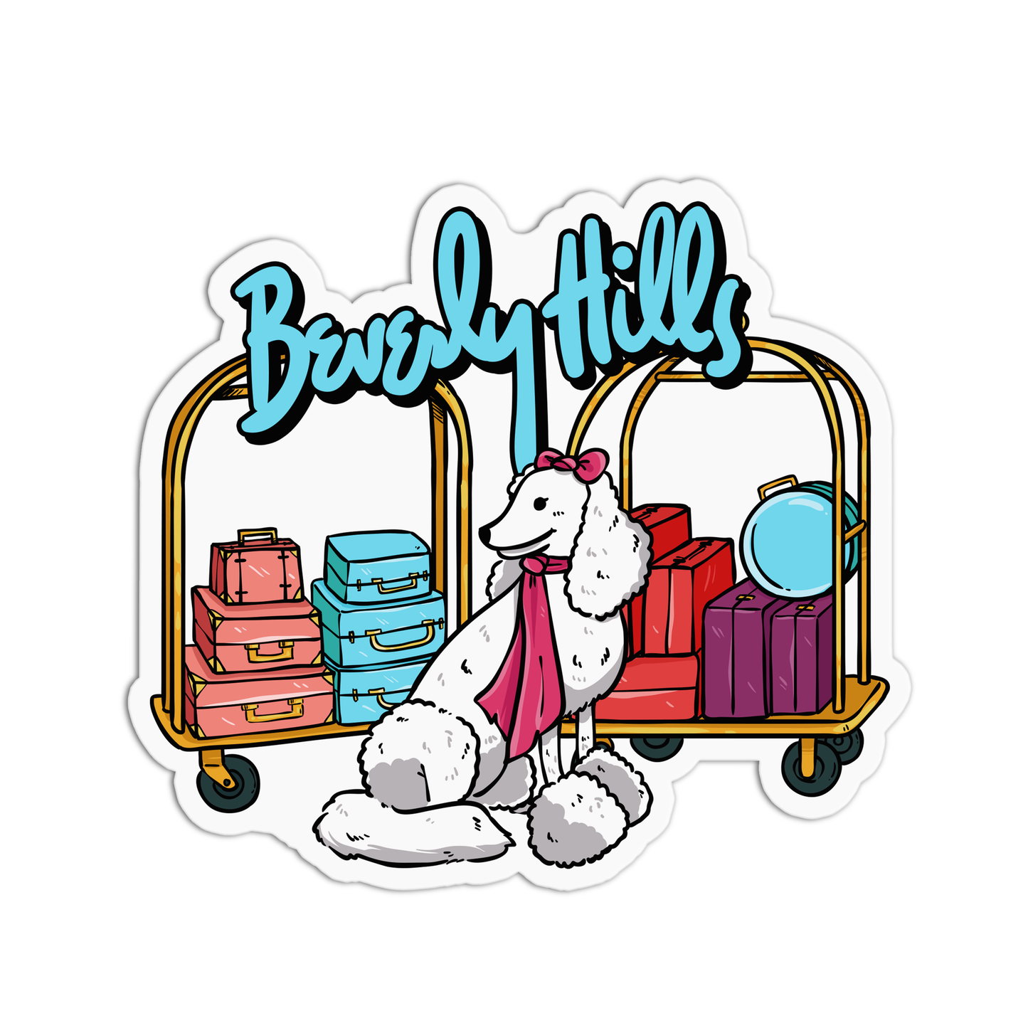 Beverly Hills Sticker