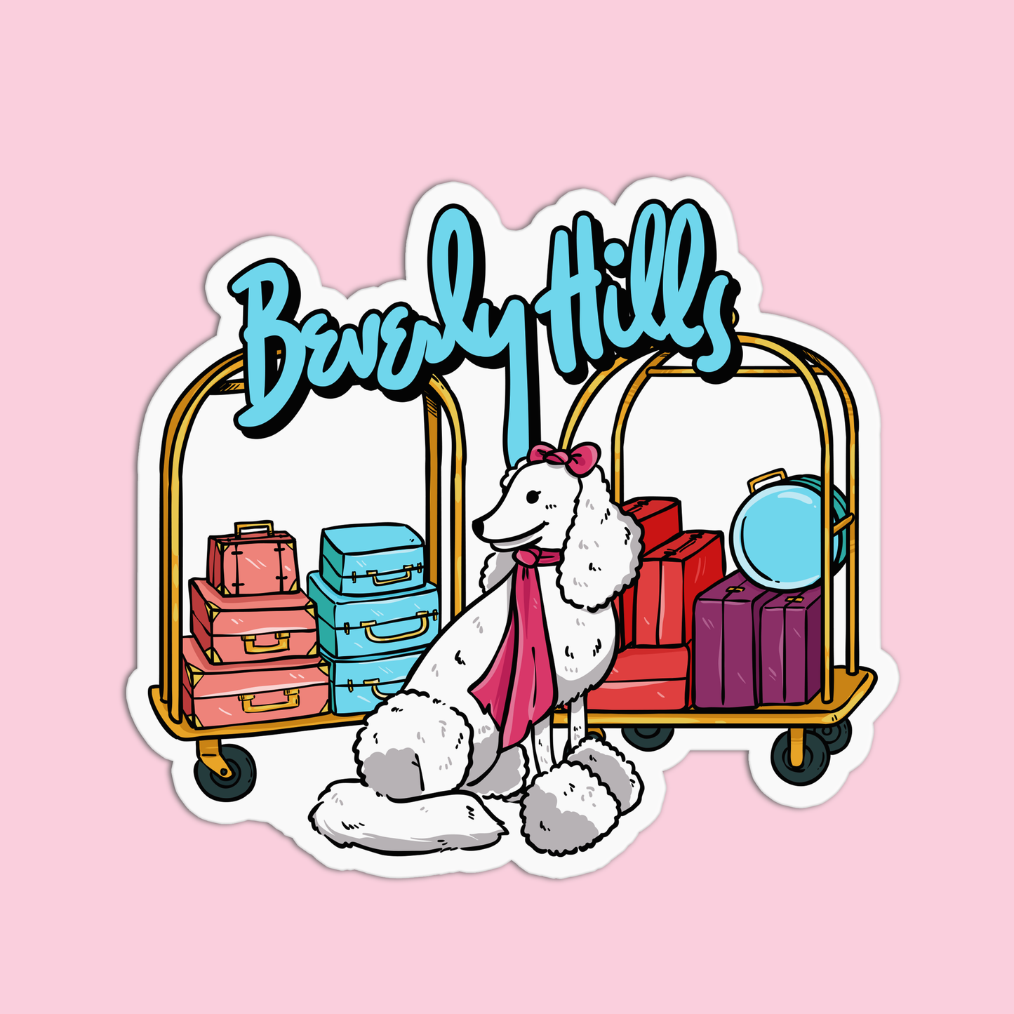 Beverly Hills Sticker