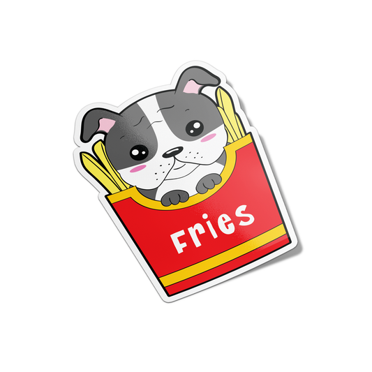 Cute Bulldog Sticker