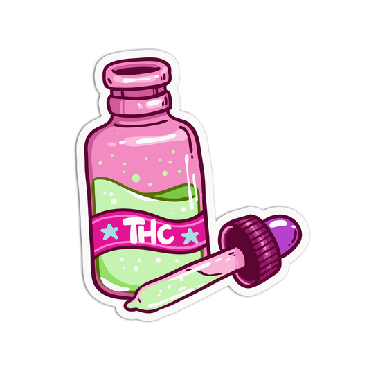 THC drops Sticker