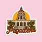 Pasadena California Sticker