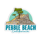 Pebble Beach California Sticker