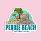 Pebble Beach California Sticker
