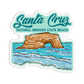 Santa Cruz California Sticker