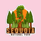 Sequoia National Park California Sticker
