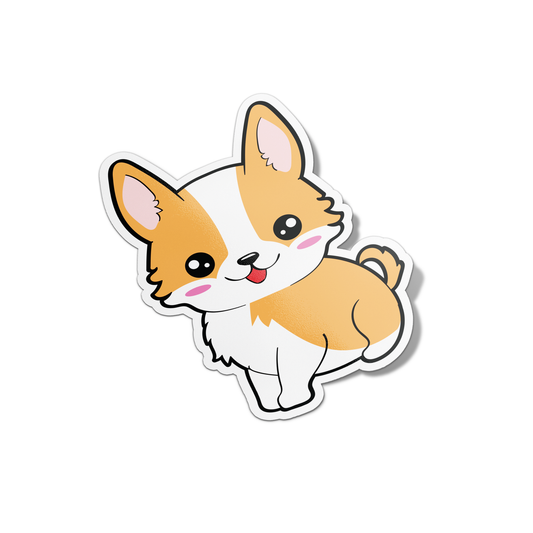 Cute Little Corgi Sticker