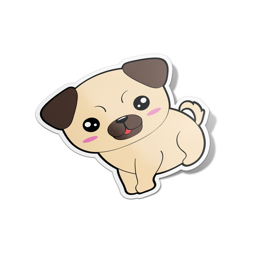 Cute Pug Sticker