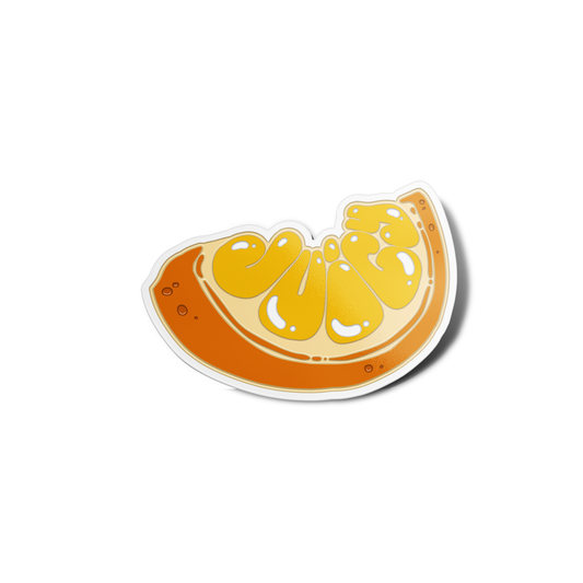 Orange Slice Sticker