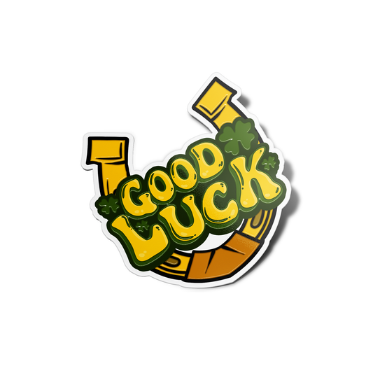 Good Luck Sticker