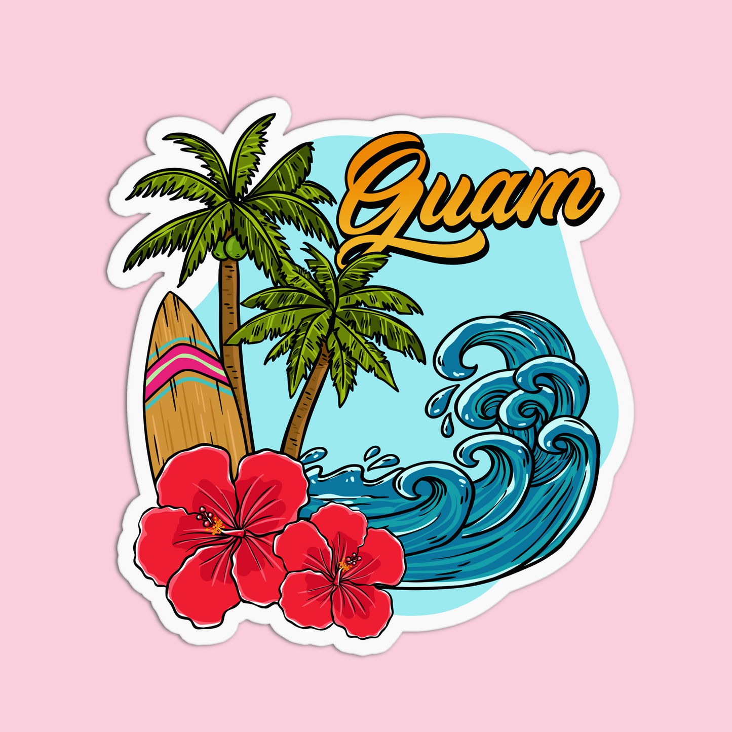 Guam Sticker