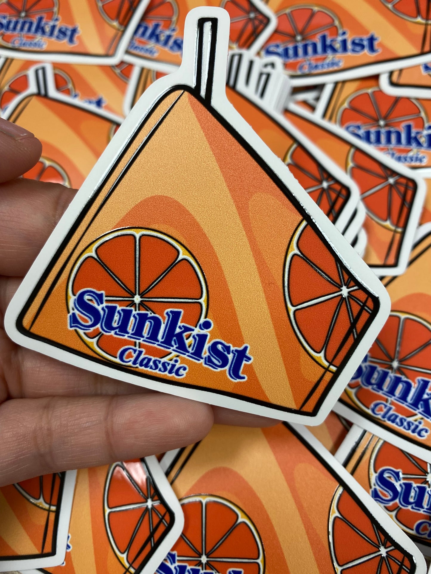 Filipino Sunkist Stickers