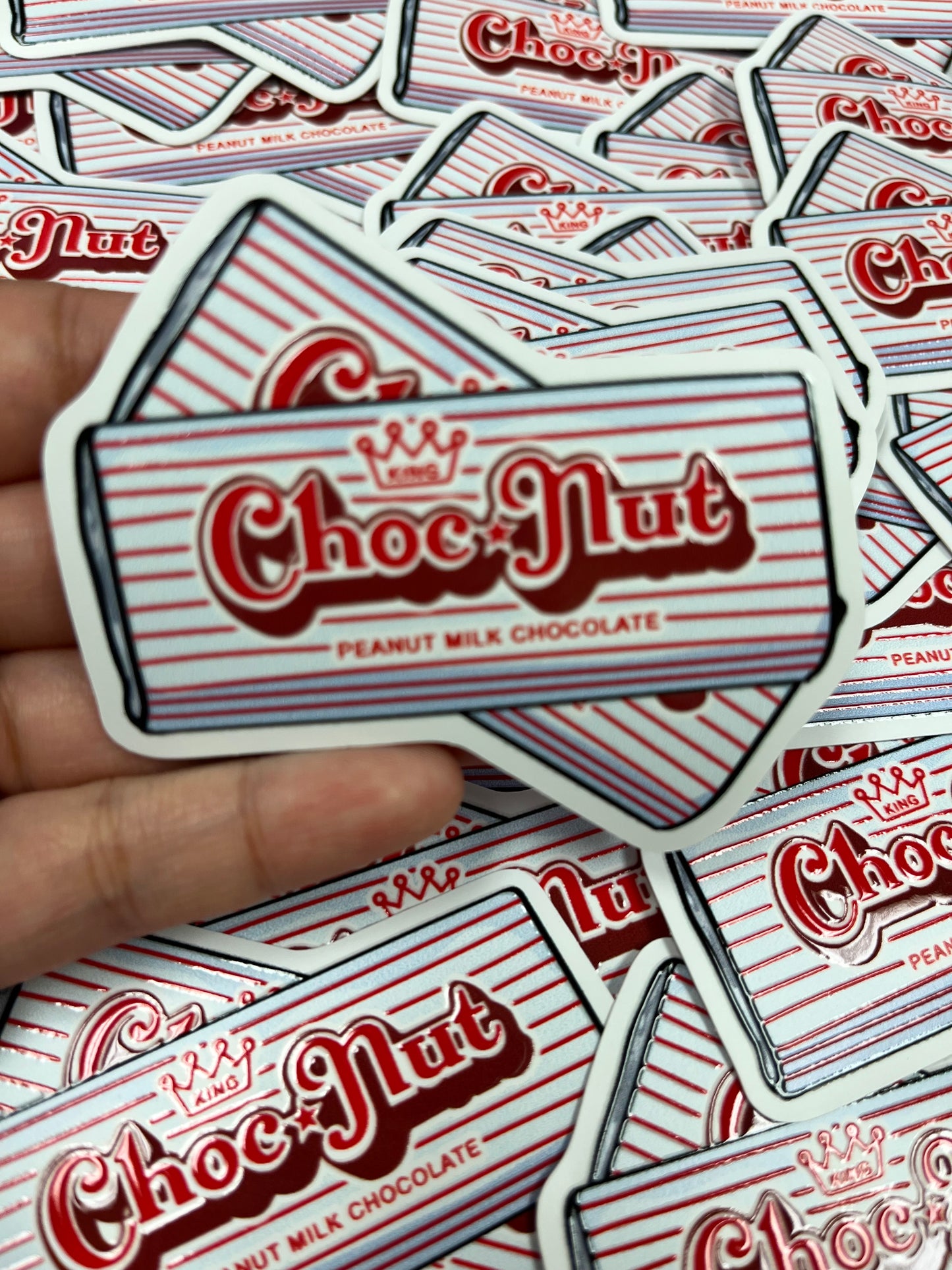 Filipino Choc-Nut Stickers