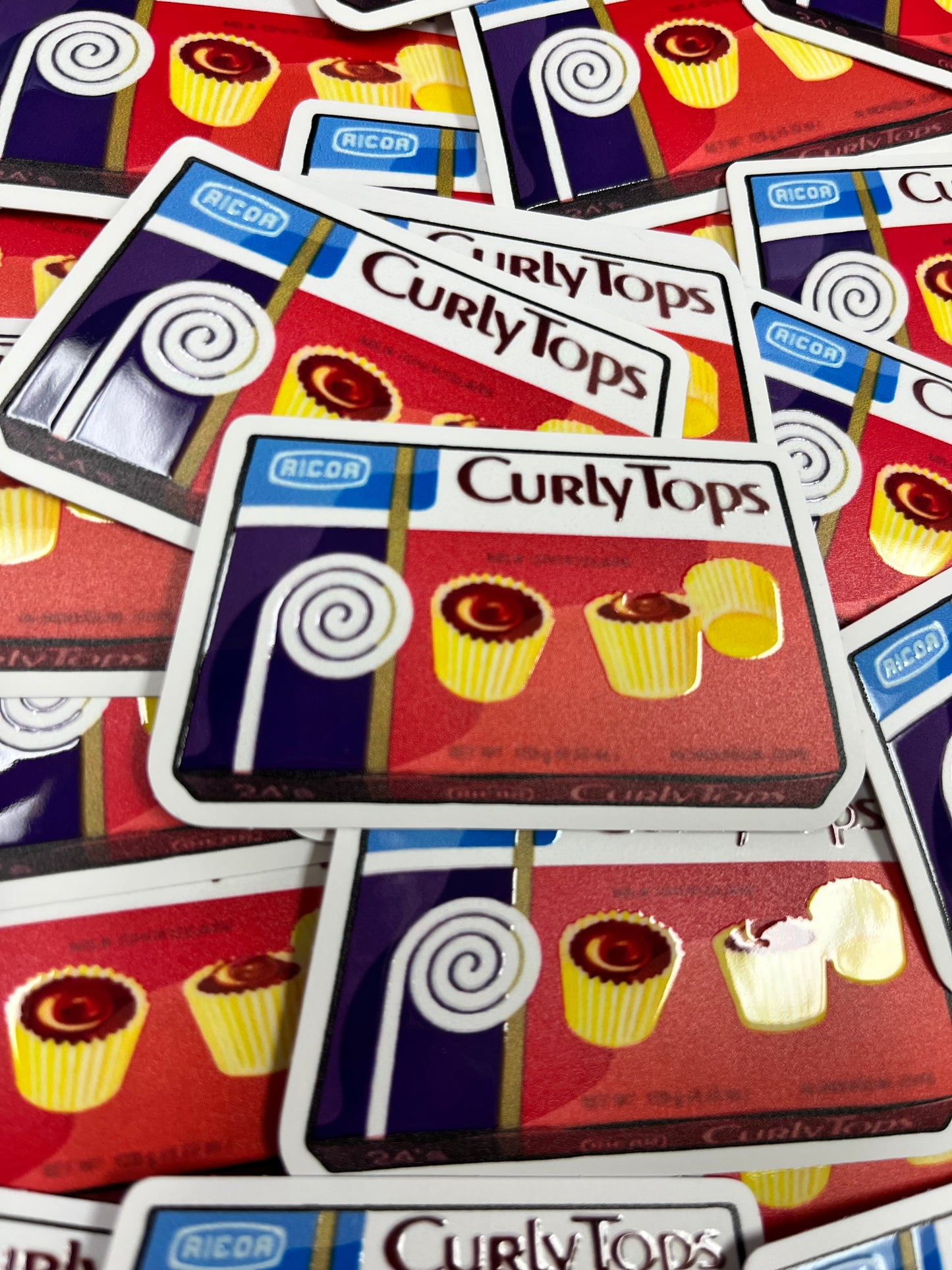 Filipino Curly Tops Stickers