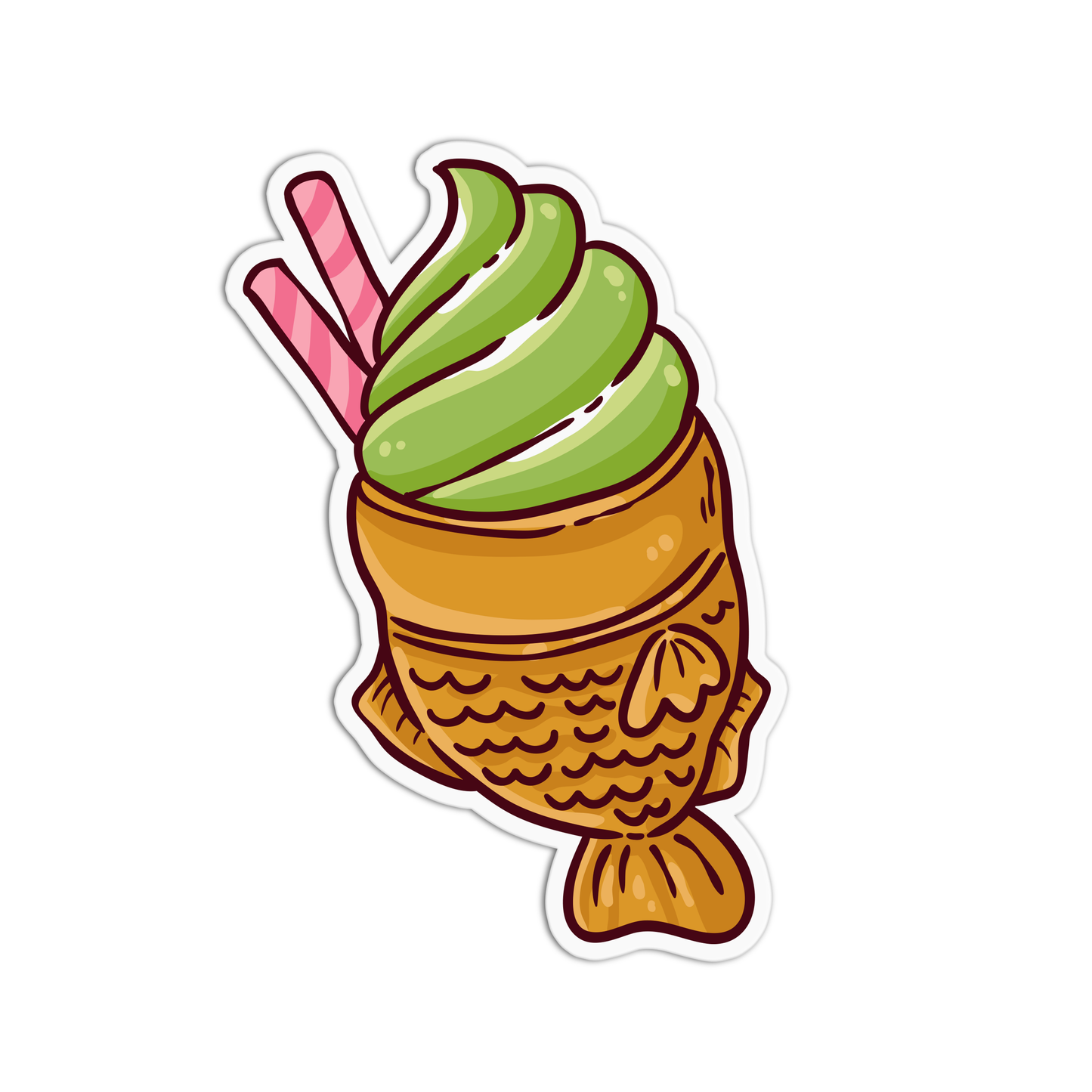 Ice cream Cute Sticker