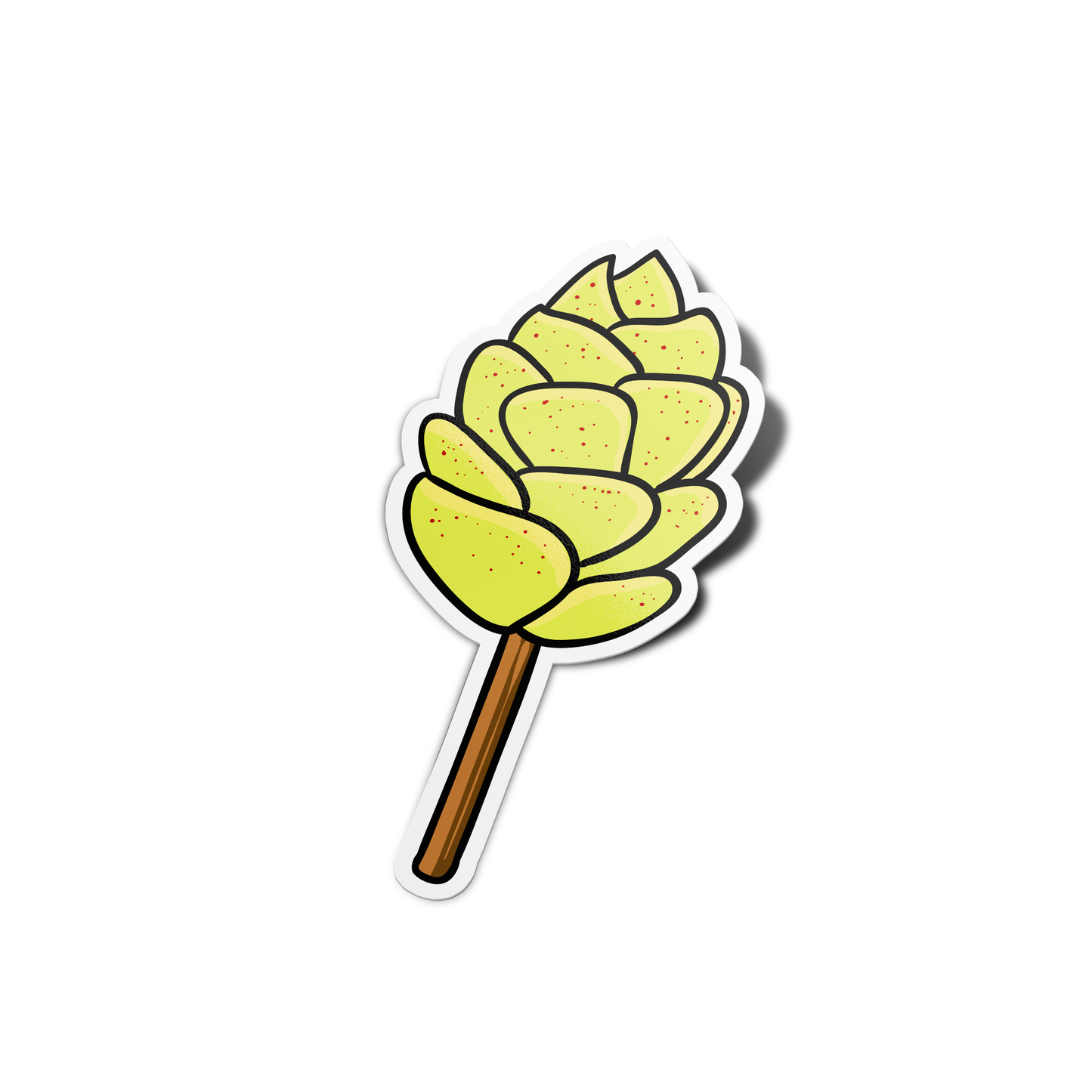 Mango Flower on a Stick Mexican Sticker